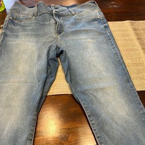Curvy Ankle Skinny Jeans Size 18